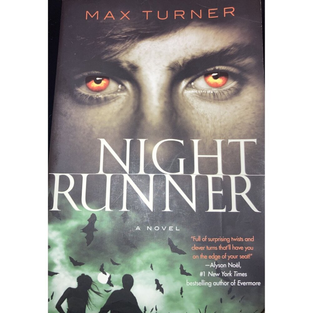 Night Runner by Max Turner (2009) Trade Paperback YA Vampire Novel